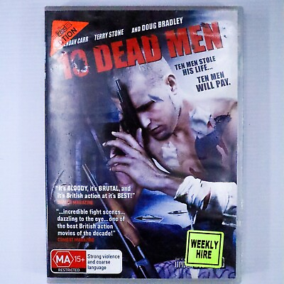#ad 10 Dead Men DVD 2008 Action Crime Thriller Brendan Carr Terry Stone R0 AU $8.49