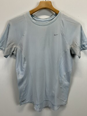 #ad Womens Nike Fit Dri Shirt Sz S 4 6 GUC Athletic Soft Running $15.83