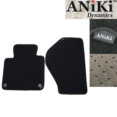 #ad ANiKi Custom Premium Nylon Thick Black Carpet Floor Mats Fits 2000 2009 S2000 $23.99