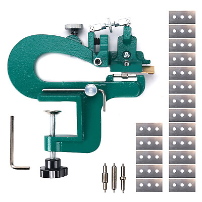 #ad US Leather Craft Splitter Edge Skiving Peeler Paring Cut Peeling Machine Skiver $93.99