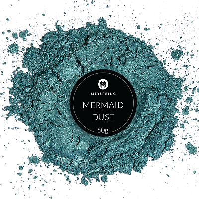 #ad MEYSPRING Mermaid Dust Mica Powder for Epoxy Two Tone Resin Color Pigment $16.99