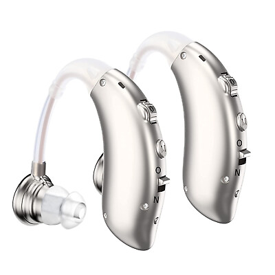 #ad Rechargeable Hearing Aid Severe hearing Loss Invisible BTE hearing amplifier $25.99