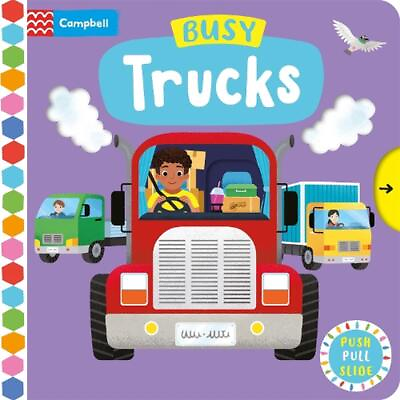#ad Busy Trucks by Campbell Books Board Book Book GBP 8.99