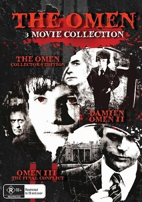 #ad Omen Trilogy The Omen: 3 Movie Collection New DVD Australia Import NTSC R $19.70