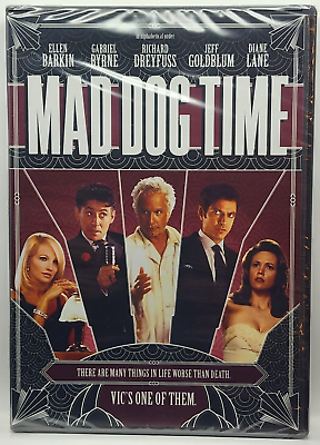 #ad #ad Mad Dog Time DVD 1996 Ellen Barkin Diane Lane Jeff Goldblum Gabriel Byrne $15.94