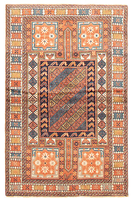 #ad Traditional Vintage Hand Knotted Carpet 4#x27;0quot; x 6#x27;4quot; Wool Area Rug $422.80