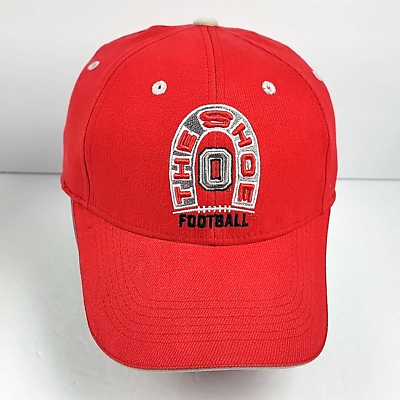 #ad Ohio State Buckeyes Vintage Hat The Shoe Horseshoe Football Red Cap One Fit $15.99