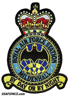 #ad USAF 488TH INTELLIGENCE SQ RAF MILDENHALL ORIGINAL 488 IS 4.5quot; VEL PATCH $7.95