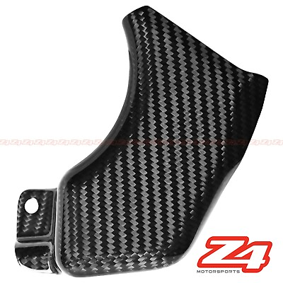 #ad 2011 2015 Speed Triple R Water Coolant Overflow Cover Fairing Carbon Fiber $49.95