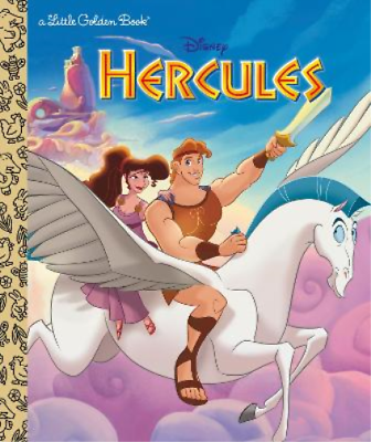 #ad Don Williams Hercules Little Golden Book Disney Classic Hardback $8.04
