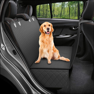 #ad #ad Pet Dog Rear Car Back Seat Cover Travel Protector Waterproof Hammock Mat For SUV $29.39