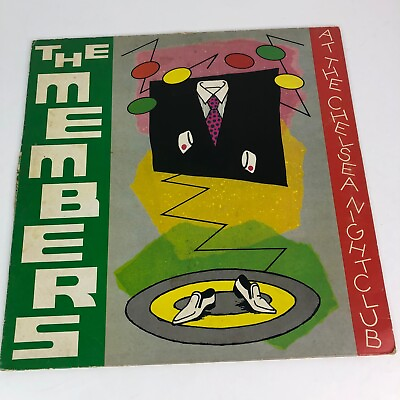 #ad The Members At The Chelsea Nightclub LP Album British Punk Band 1970#x27;s $14.99