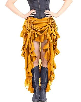 #ad ThePirateDressing Steampunk Victorian Cosplay Costume Womens High X Large Gold $58.72
