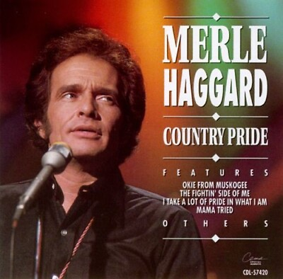 #ad Country Pride by Merle Haggard CD 1991 CEMA Special Products Free Shipping $7.77