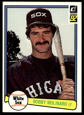 #ad 1982 Donruss 417 Bobby Molinaro Chicago White Sox Baseball Card $1.50