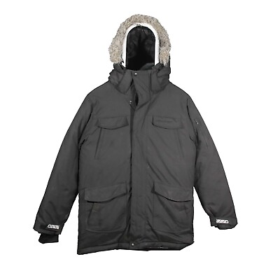 #ad Everest Unisex Black Zipper Closure Jacket S $24.63