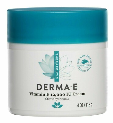 #ad DERMA E Vitamin E 12000 IU Moisturize Cream 4oz $17.33