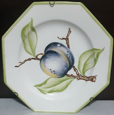 #ad HAND PAINTED Made in Italy Divided Ceramic Serving Dish Plate Collectible $19.99