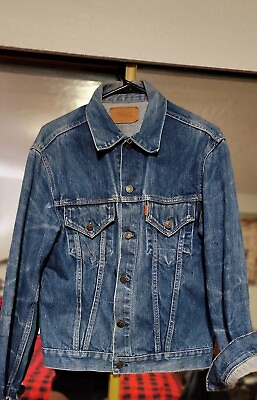 #ad denim jacket men vintage Levi#x27;s Size 38 $100.00