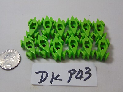 #ad Construx 1980#x27;s Fisher Price part Lot Starforce Command Green Angle Knot $10.99