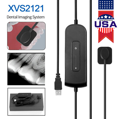#ad XVS2121 R1 Size 1.0 Dental Digital Ray Imaging System RVG w Free Software $638.00