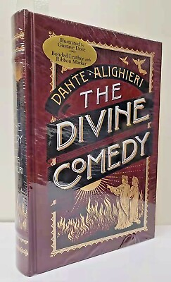 #ad THE DIVINE COMEDY Dante Alighieri Gustave Dore Collectible Bonded Leather SEALED $34.99