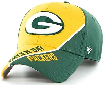 #ad New Official NFL Green Bay Packers Venture #x27;47 MVP Adjustable Ball Cap $17.49
