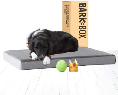 #ad BarkBox Memory Foam Platform Dog Bed Plush Mattress for Orthopedic Joint Relie $57.98