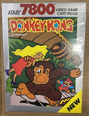 #ad #ad New amp; Sealed Donkey Kong For The Atari 7800 Brand New amp; Factory Sealed CX7848 91 $84.99