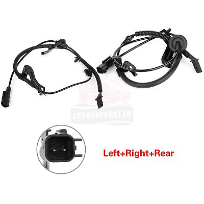 #ad 2 pcs Rear ABS Speed Sensor Assembly For Jeep Compass Patriot 2007 2016 $24.69