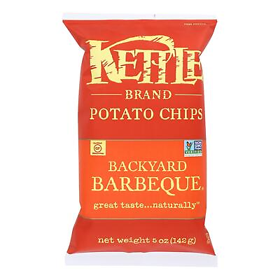 #ad Kettle Brand Potato Chips Backyard Barbeque Case Of 15 5 Oz. $92.99