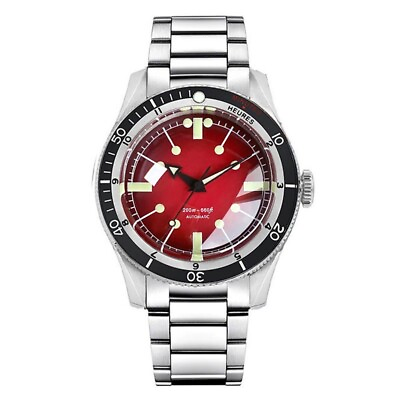 #ad 40mm Tandorio Wine red Dial NH35 Automatic Mens Watch Sapphire glass Ceramic $79.80