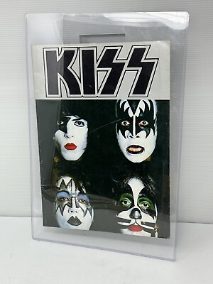 #ad VTG 1979 Kiss Dynasty Tour Original Concert Program Book w Protective Sleeve $79.99