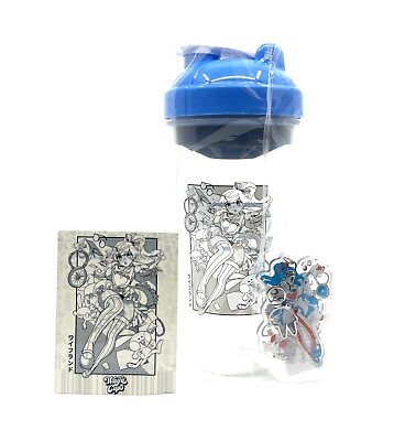 #ad GamerSupps GG Waifu Cup S6.4 Alice in Waifuland Shaker Cup LE Keychain IN HAND $70.00
