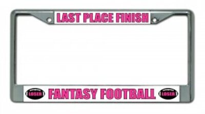 #ad Last Place Finish Fantasy Football Chrome Frame $22.99
