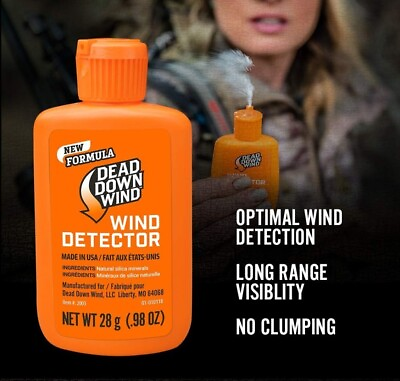 #ad Dead Down Wind Detector Hunting Odorless Wind Direction Indicator $7.29