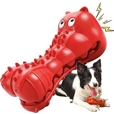 #ad Squeaky Dog Toys for Aggressive Chewers Tough Dog Chew Toys for Aggressive C $10.22