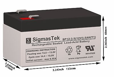 #ad Best Battery SLA1233 Replacement SLA Battery by SigmasTek $15.99