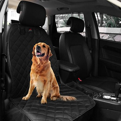Waterproof Pet Dog Car Seat Cover Cars Trucks Non Slip Front Protector Quilted $22.99