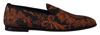 #ad Dolce amp; Gabbana Elegant Floral Slip On Loafers $479.95