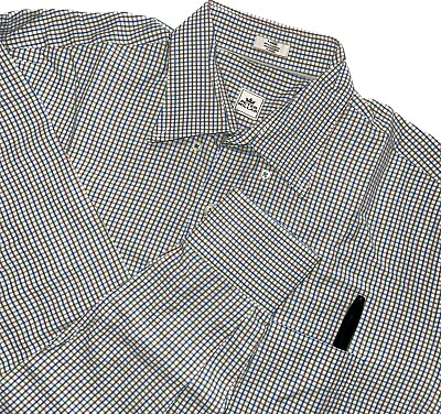 #ad Peter Millar Mens Sz Large Long Sleeve button up Shirt B $26.99