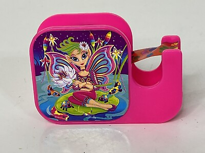 #ad Vintage Lisa Frank Fairy Puppy Paws Tape Dispenser And Tape $30.44