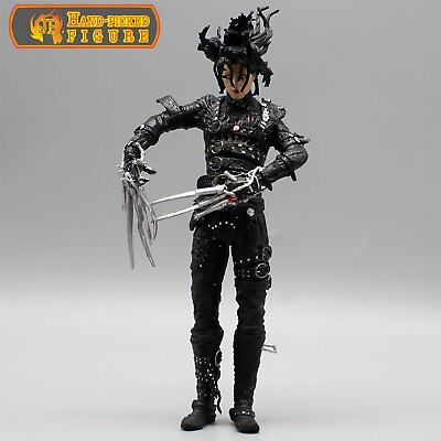 #ad Movie Scissorhands Edward AF Depp 1 6 Scale 18cm Statue Johnny Action Figure Toy $37.59