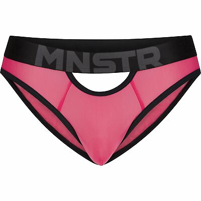 #ad Manstore M2178 Open Brief mens underwear bikini see through male keyhole slip GBP 36.00