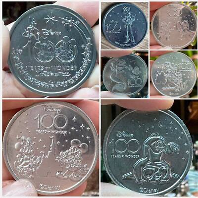 #ad NEW Walt Disney World 100 Years Of Wonder Commemorative Coins 59 variations $8.90