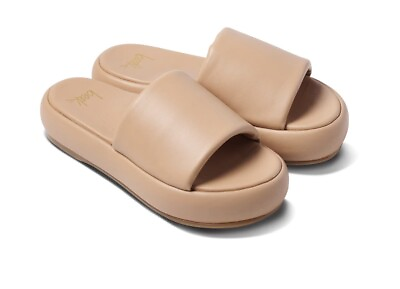 #ad $280 Beek “Trumpeter” Platform Slide Sandals in Color: Beach Sz 8 $120.00