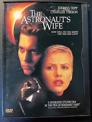 #ad The Astronaut#x27;s Wife DVD 2000 Johnny Depp Charlize Theron $6.99