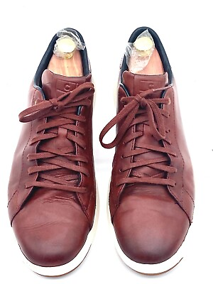 #ad Cole Haan Men’s Tan Tennis Leather Sneakers C26778 Size 11 $28.00
