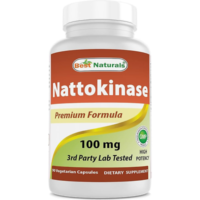 #ad Best Naturals Nattokinase 100 mg 90 Vcaps $12.99