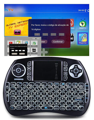 #ad Brazil IPTV Renew Code With Mini Keyboard Compatible with HBTV 3 5 6 7 A3 TIGRE $70.00